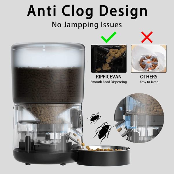 Smart Pet Feeder 4L Precise Feeding via Mobile App - Image 2
