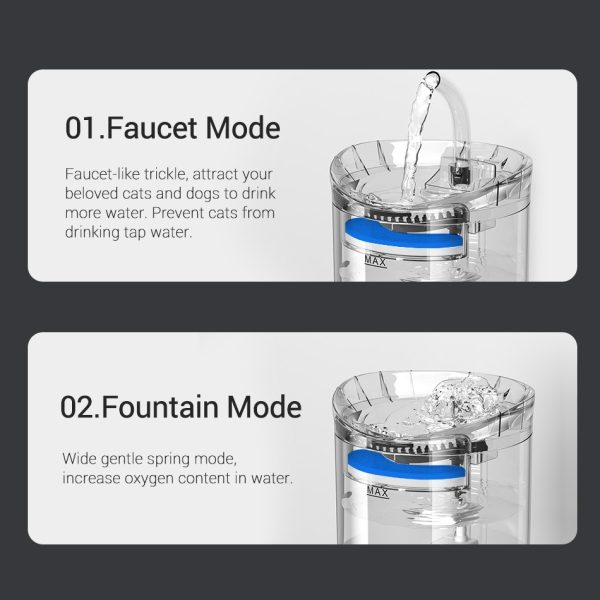 Smart Pet Fountain Constant Temperature Sensor Activated - Image 3